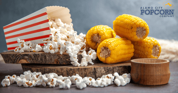 Why is popcorn a movie snack