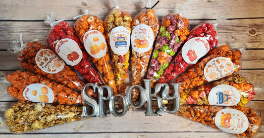 Fall Special Popcorn Cones