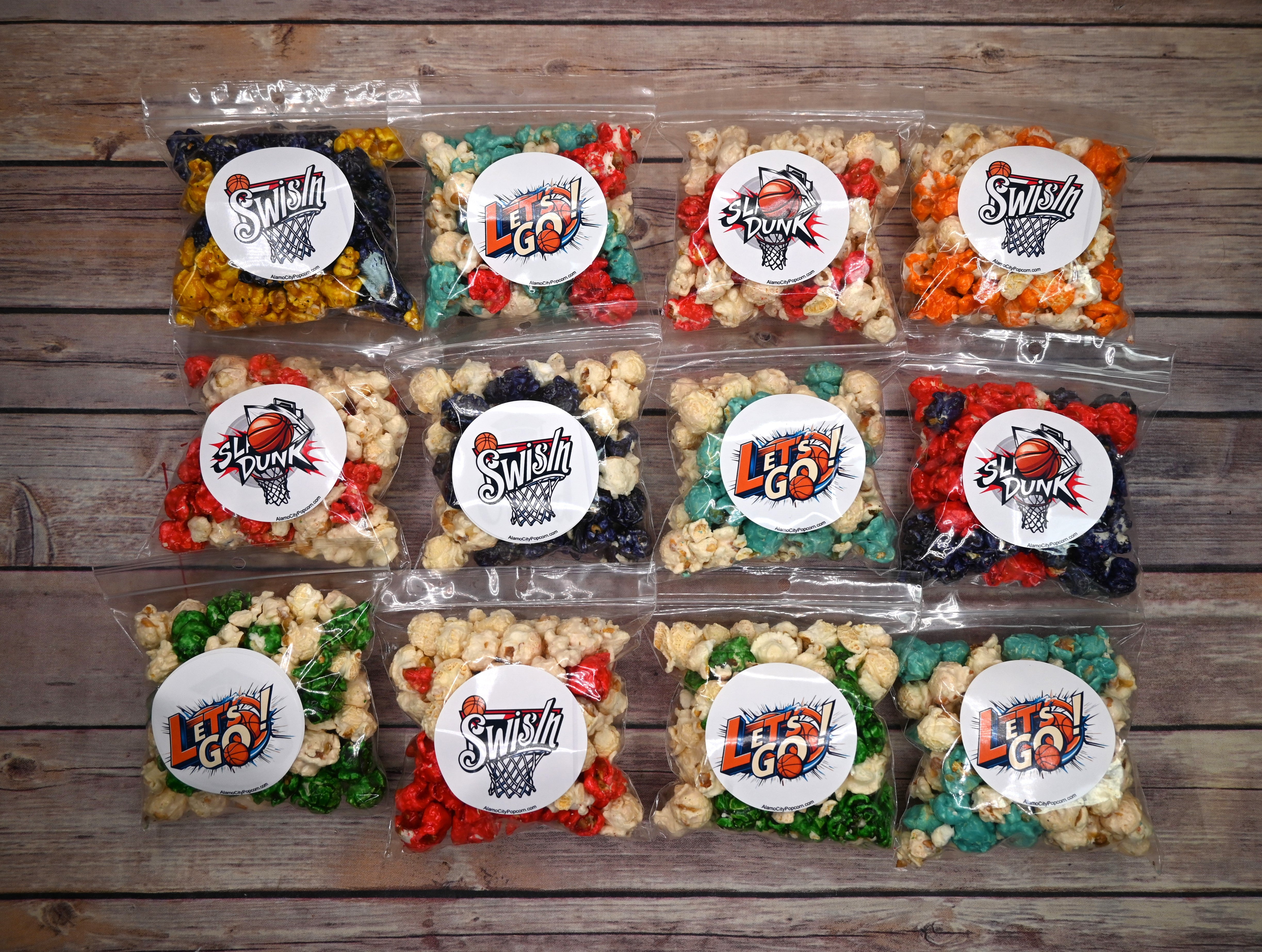 Popcorn Madness Party Favor Pack of 12 - Vanilla