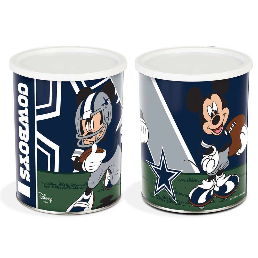 Dallas Cowboys Popcorn Tin