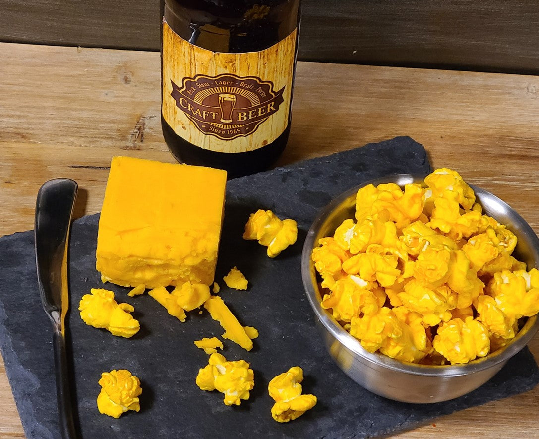 Buy Beer Cheddar Cheese Flavored Popcorn | San Antonio, Tx