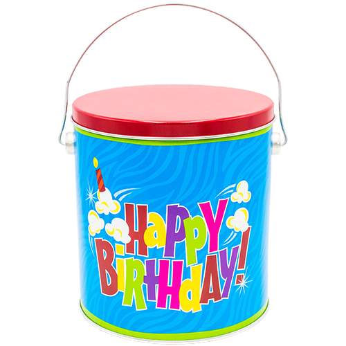 Chocolate Lovers Tin (1 Gal.) - Includes 3 favorite chocolate flavors - Dark Chocolate Sea Salt, Turtle and Tuxedo.