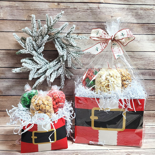 Santa's Belt Popcorn Gift Box