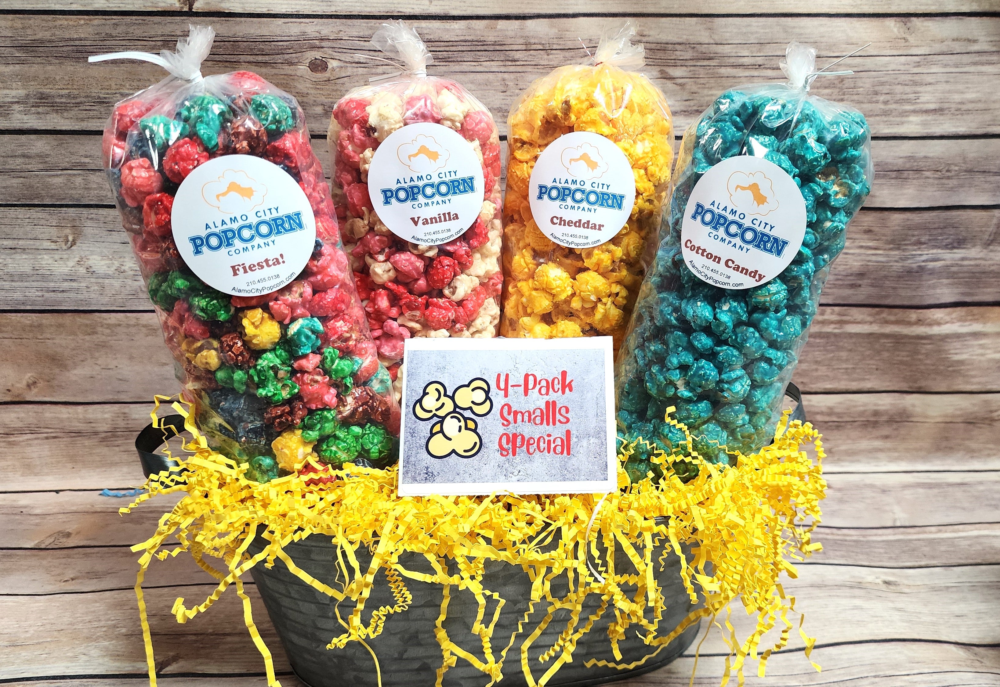 Buy Four-Pack Popcorn Special - Smalls in San Antonio, Texas