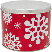 Candy Cane Christmas 1/2 Gallon Tin