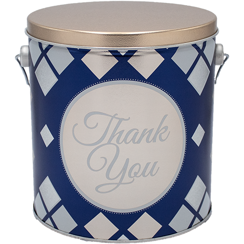 Chocolate Lovers Tin (1 Gal.) - Includes 3 favorite chocolate flavors - Dark Chocolate Sea Salt, Turtle and Tuxedo.