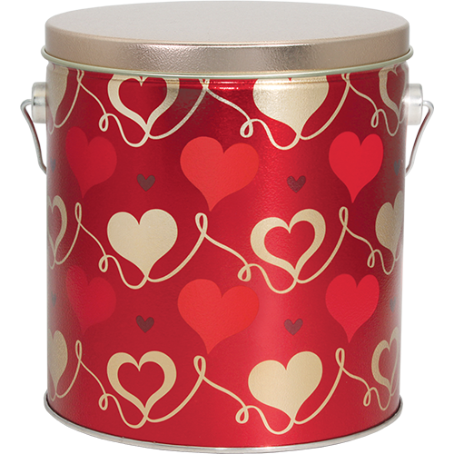 Chocolate Lovers Tin (1 Gal.) - Includes 3 favorite chocolate flavors - Dark Chocolate Sea Salt, Turtle and Tuxedo.