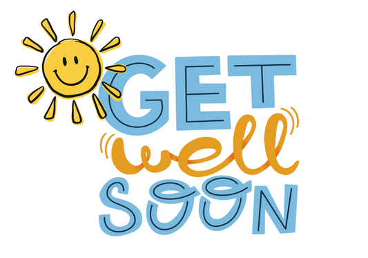 Get Well Pack - You select three popcorn flavors and we select two boxed candies! Price includes shipping to any front door in the continental U.S.
