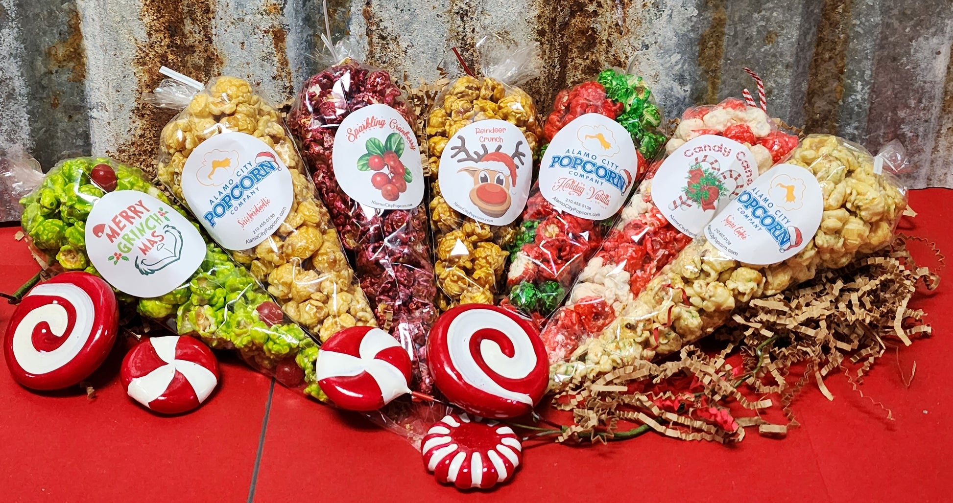 Holiday Cones - One Dozen-includes 3 premium and 9 other assorted holiday flavors!